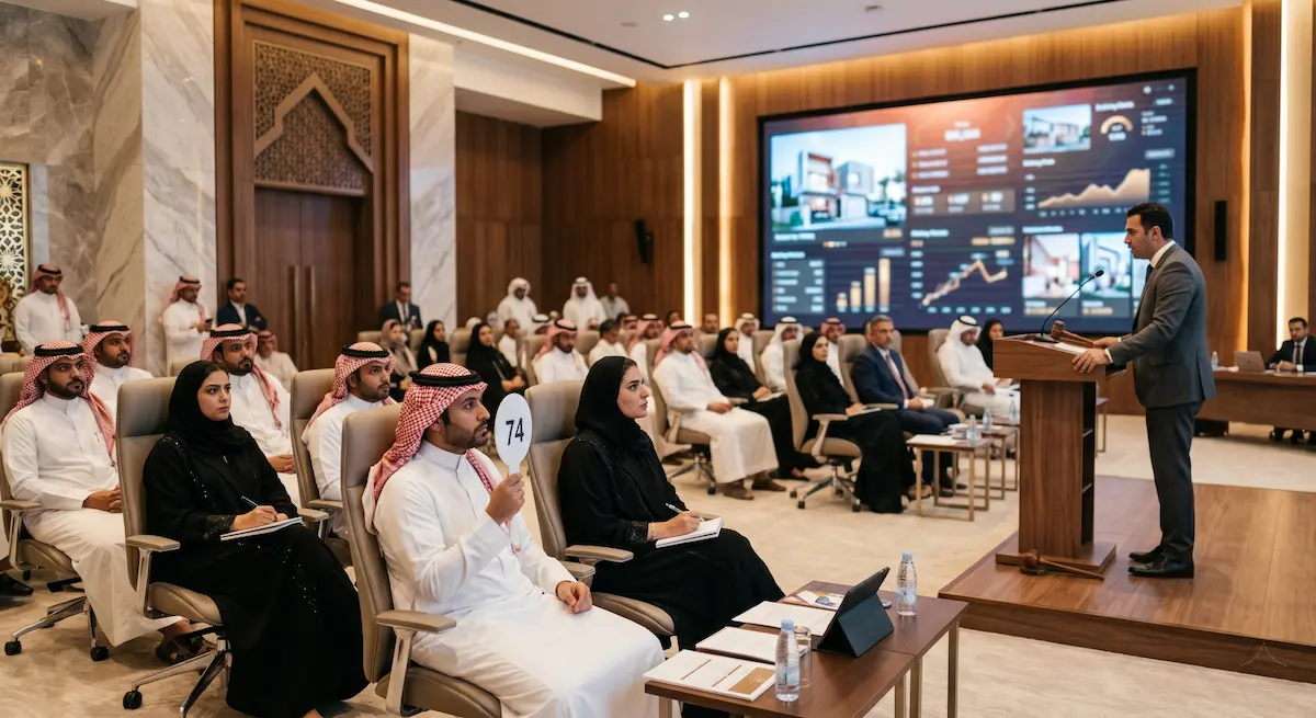 المزادات العقارية