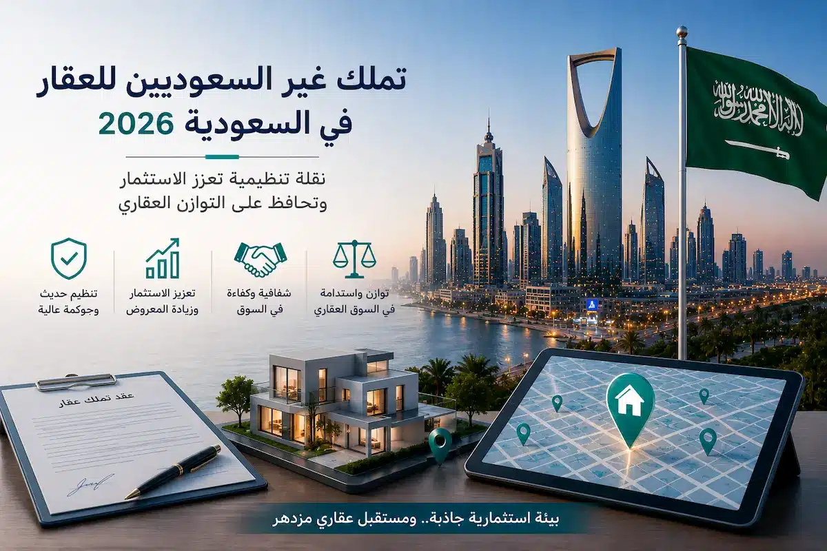 تملك غير السعوديين للعقار