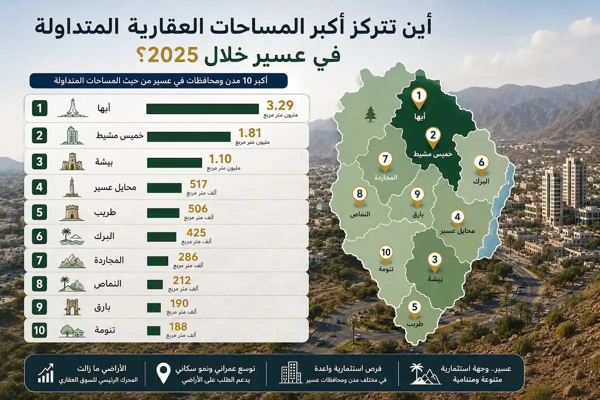 المساحات العقارية