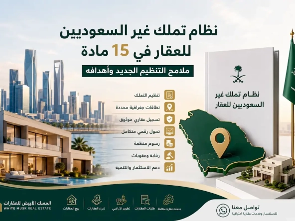 نظام تملك غير السعوديين للعقار